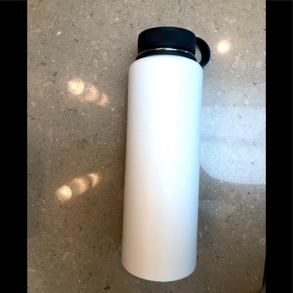 New! h2go stainless steel water canteen: 40 ounces